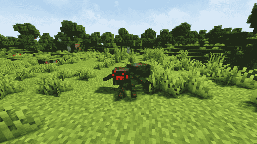 collect 1x spider eye in minecraft