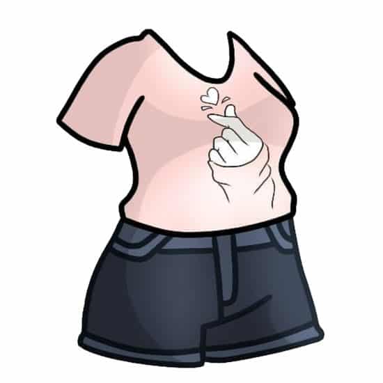 gacha life outfits girl pink