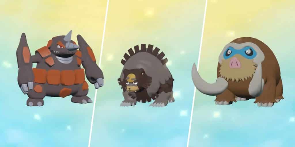 ground type pokemon go