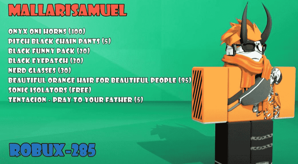 mallarisamuel outfit roblox
