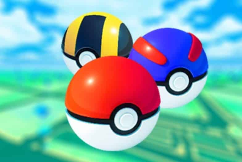 pokeballs in pokemon go