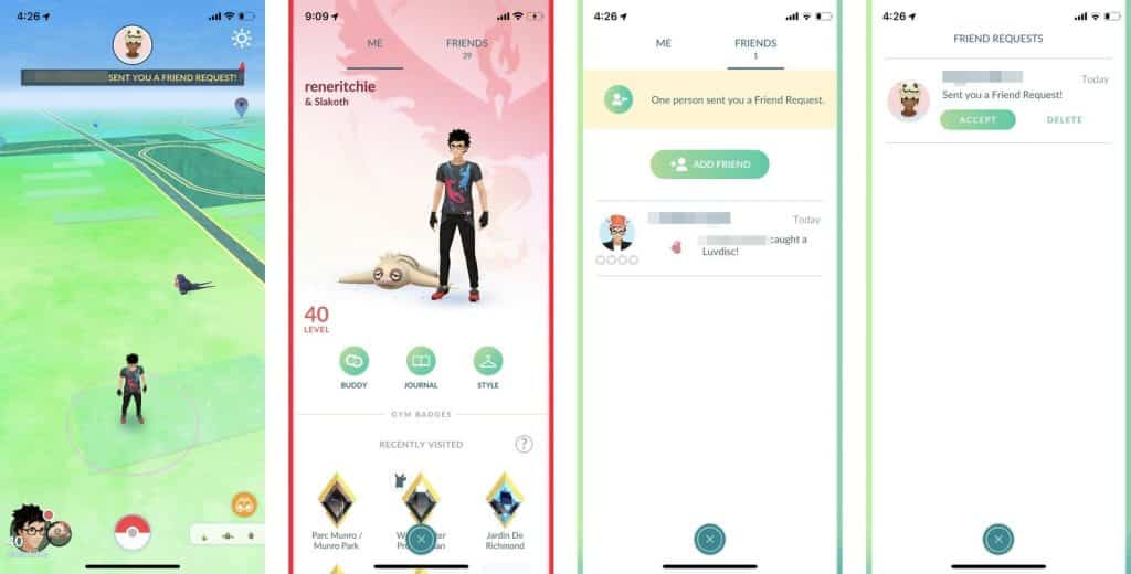 pokemon go finding friends