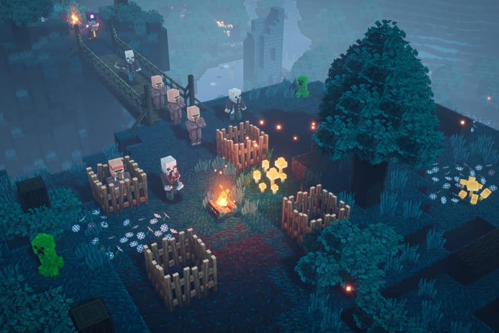 minecraft dungeons crossplay supported platforms