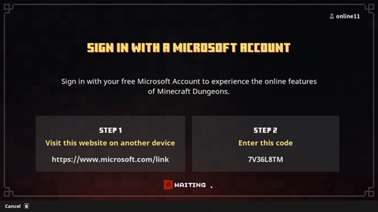 minecraft dungeons in game pass
