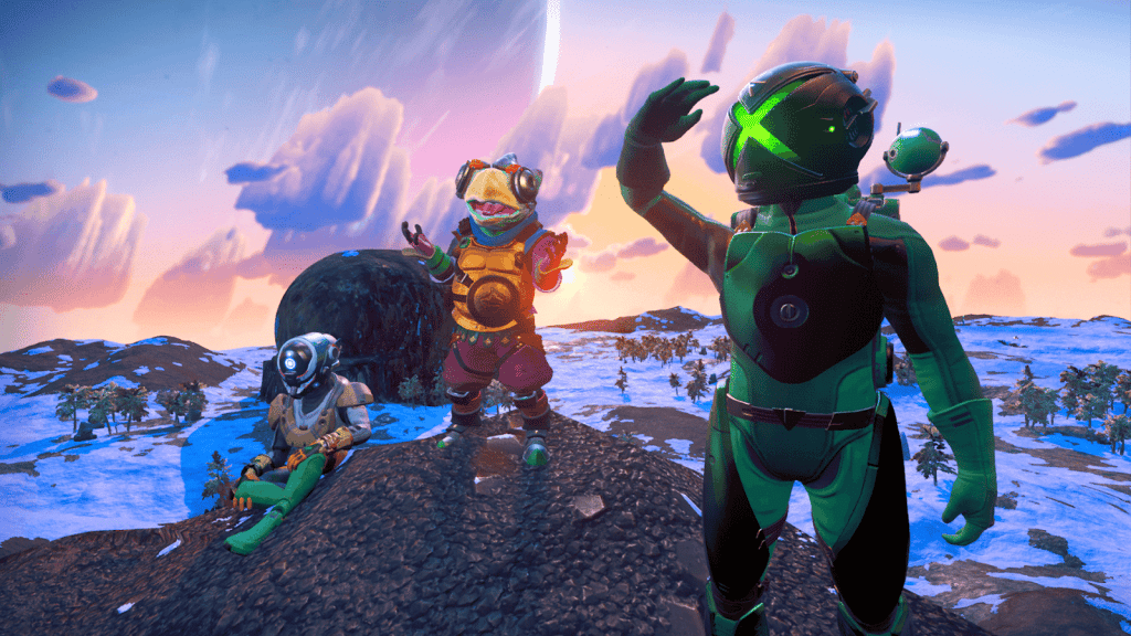 no man's sky invite friend
