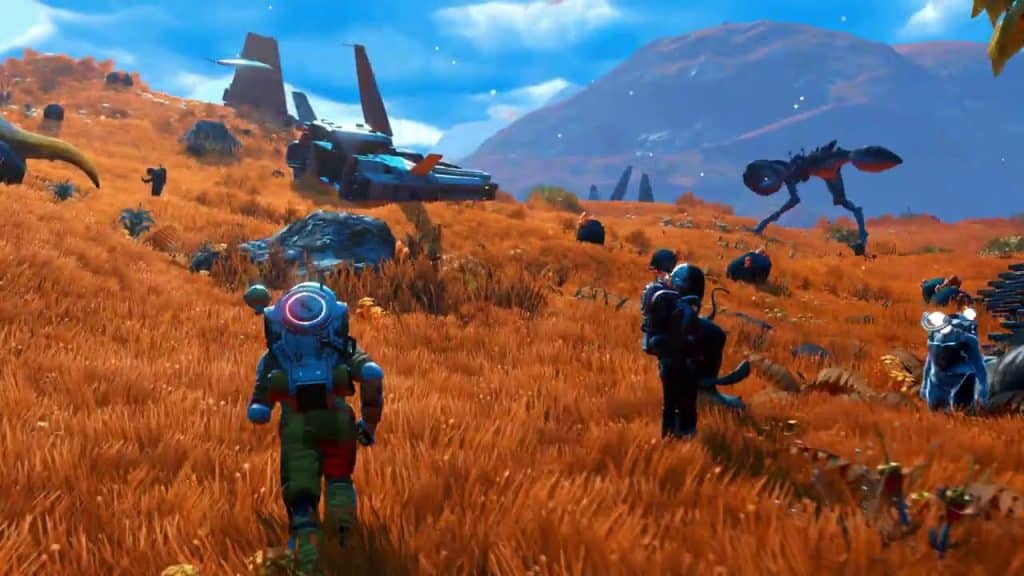 no man’s sky support cross platform
