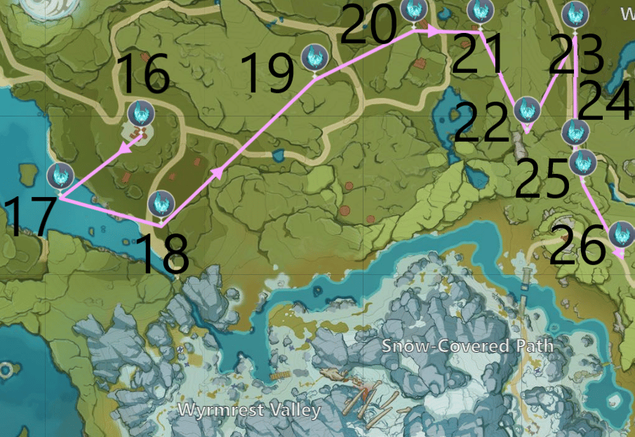 south mondstadt anemoculus locations