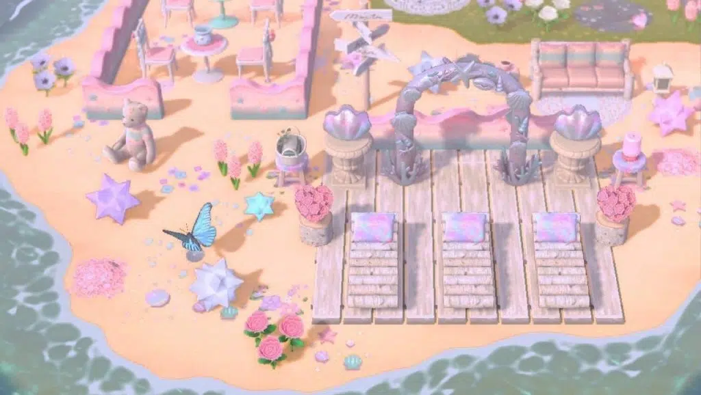 animal crossing mermaid beach