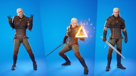 Fortnite Adds Geralt From The Witcher Fortnite Geralt Coming to Fortnite