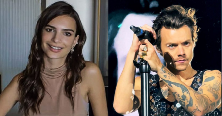 Emily Ratajkowski Addresses Her Photos Kissing Harry Styles in Tokyo Emily Ratajkowski kissing harry styles