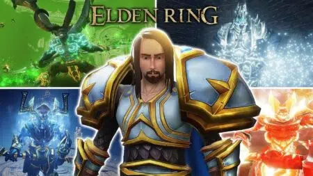 Elden Ring Mod Brings Forth Asmongold and  Bosses from WoW elden ring world of warcraft mod thumbnail from youtube
