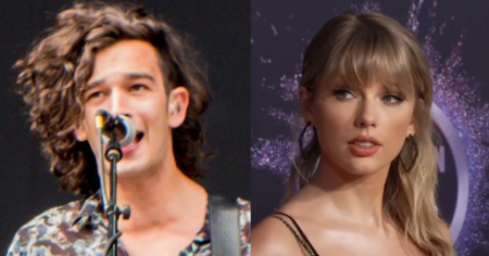 Taylor Swift and Matty Healy