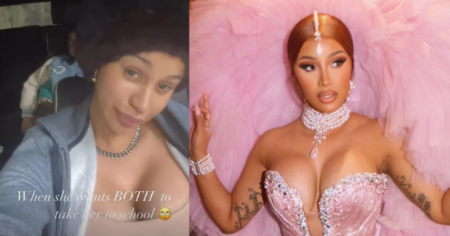 Cardi B Shows Off Her Post-Met Gala Glow in Makeup-Free Moment Cardi B Make up free