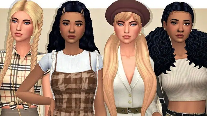 customizing sim appearance