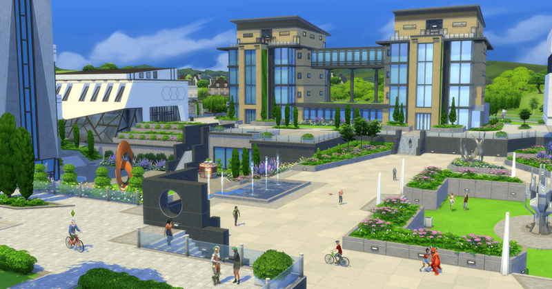 university sims 4