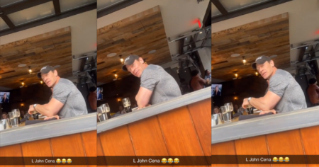 TikToker Draws Flak for Intruding on John Cena’s Private Dinner John Cena's Private Dinner