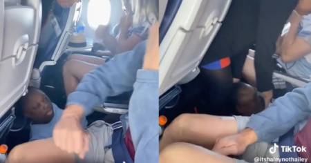 Disturbing Incident on Southwest Airlines: Passenger Spits at Fellow Travelers Woman kicked off plane after spitting on other passengers