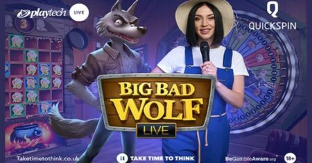 Quickspin and Playtech Unveil New Live Casino Game, Big Bad Wolf Live Big Dad Wolf Live