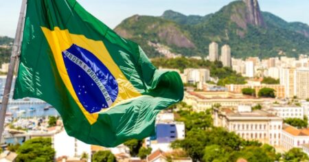 The Controversial Brazil’s Sports Betting Market Brazils National Flag Waving Over Rio De Janeiro