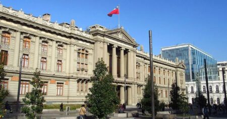 Palacio Justicia Santiago Chile