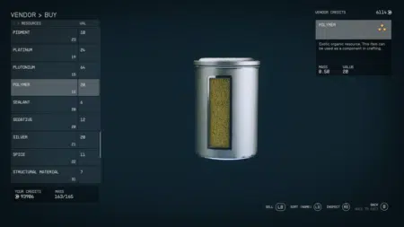 Starfield Polymer Guide: How to Farm Polymer in Starfield Polymer Starfield Polymer Guide